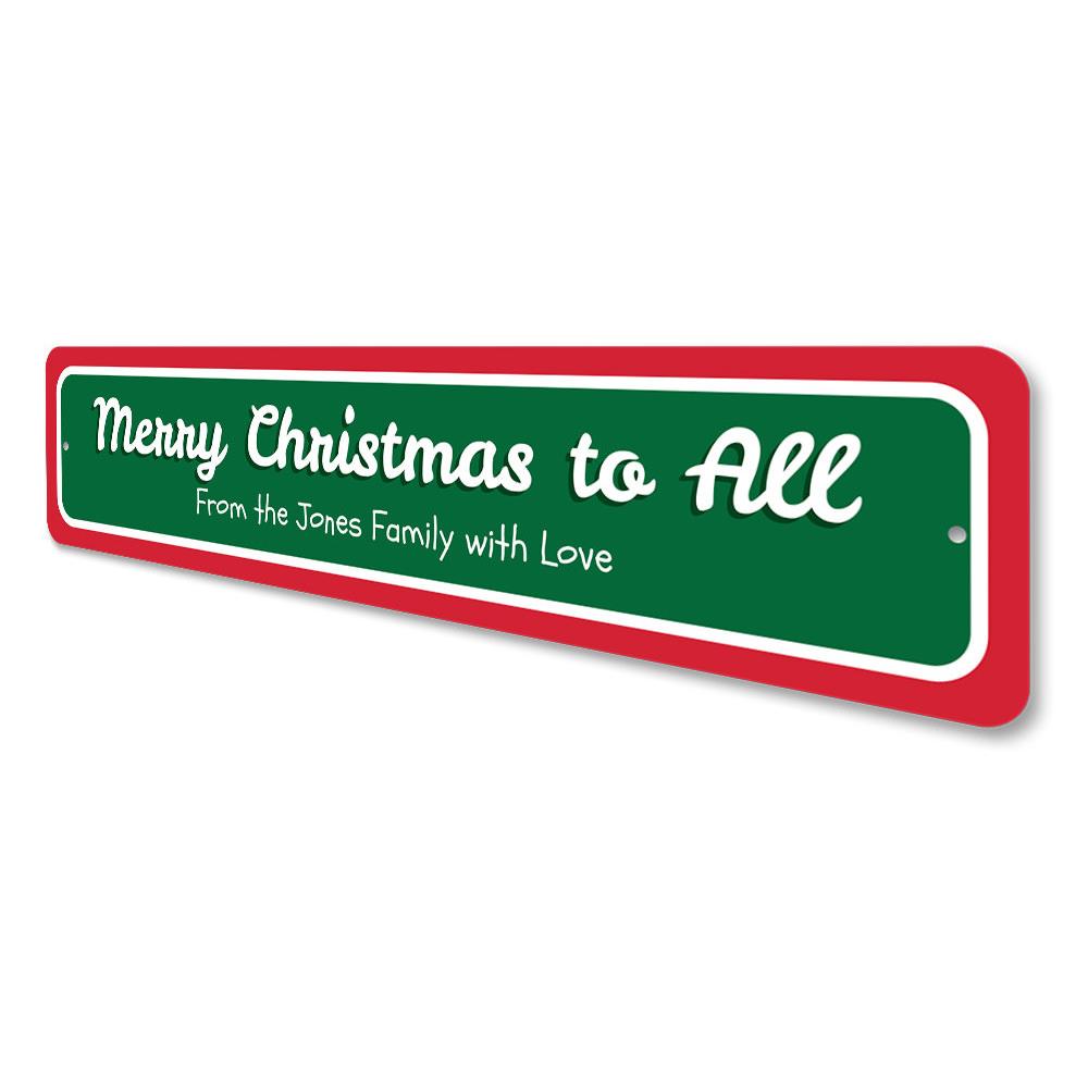 Merry Christmas to All Sign