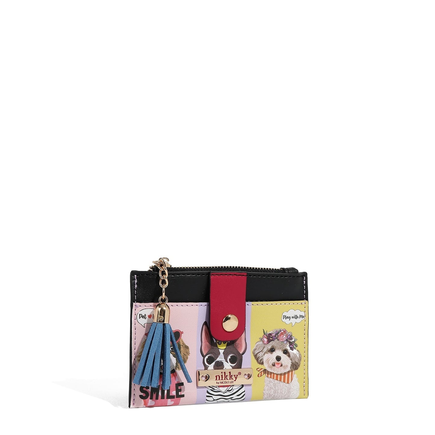 PORTA TARJETAS CON CREMALLERA (BEST BUDDIES)