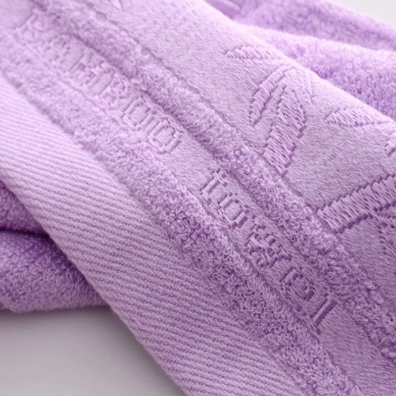 Set of 2 Towel Sets Premium Bamboo Fiber Bathroom Luxury Hand Face