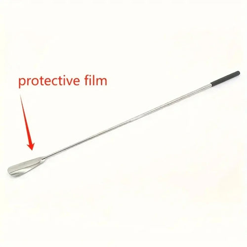 1PC retractable stainless steel elderly shoe puller, shoe assistant,