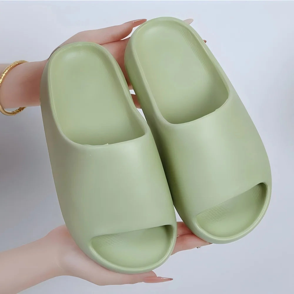 Men's EVA home bathroom anti slip slippers（Product does not come with