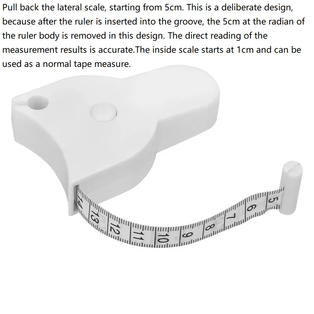Automatic Telescopic Tape Measure Body Measuring Tape Sewing Ruler
