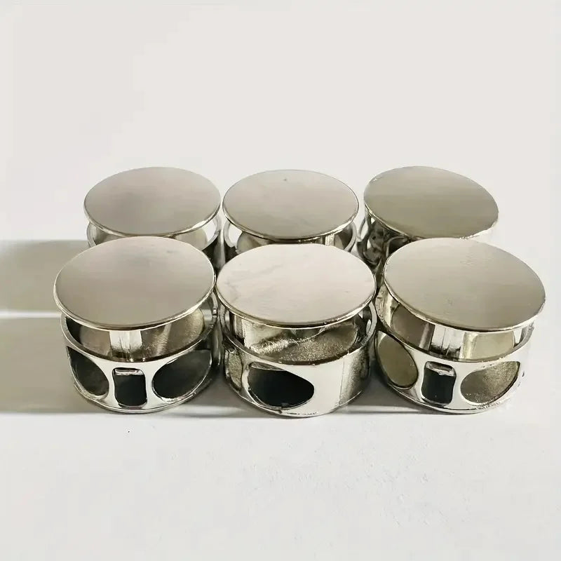 6-Pack No-Tie Shoelace Locks: Spring-Loaded & Easy Install for