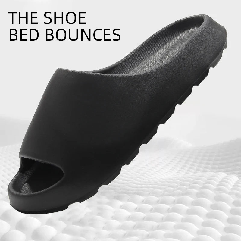 Men's EVA home bathroom anti slip slippers（Product does not come with