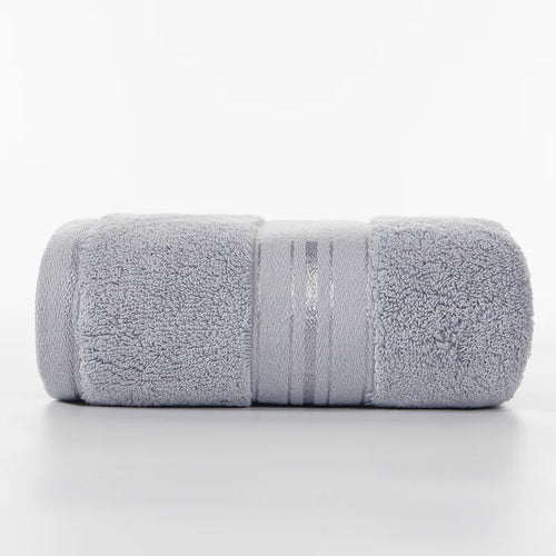 1pc Face Hair Towel 100%Cotton Soft Absorbent Solid Blue Grey Towels