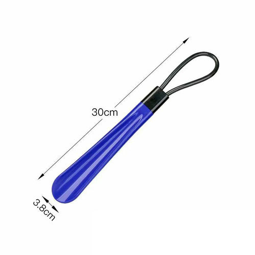 1pc Extra Long Flexible Plastic Shoe Horns Not Require Bending Durable