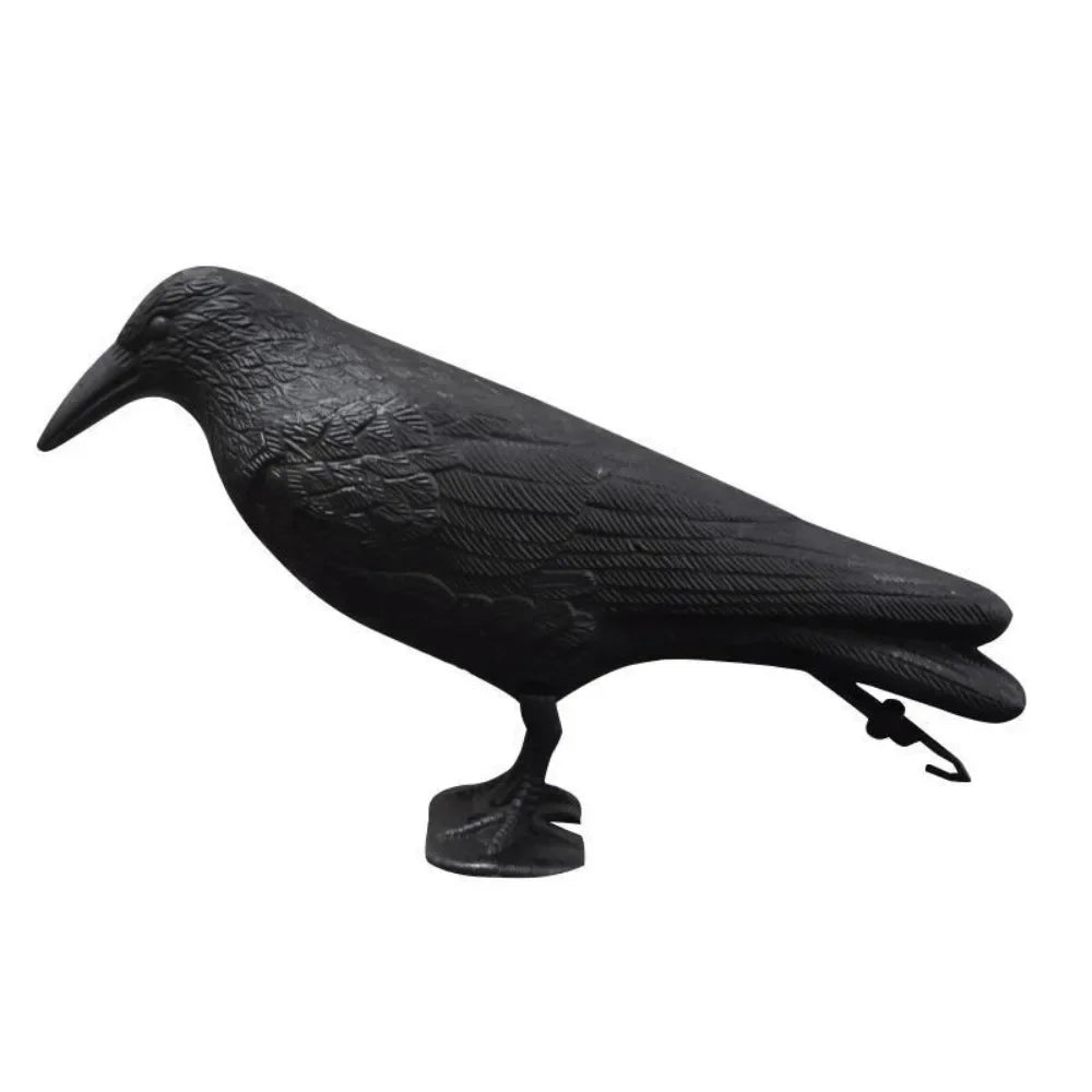 Decoracion Jardin ExteriorSimulation Black Crow Raven Bird Repellent