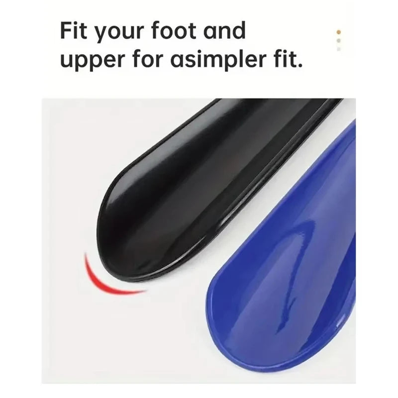 1pc Extra Long Flexible Plastic Shoe Horns Not Require Bending Durable