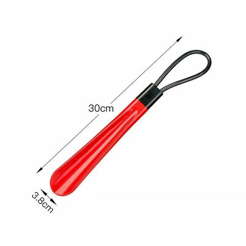 1pc Extra Long Flexible Plastic Shoe Horns Not Require Bending Durable