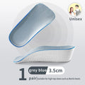 1.5/2.5/3.5 Cm Arch Support Height Increase Insoles Light Weight Soft