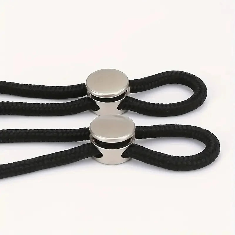 6-Pack No-Tie Shoelace Locks: Spring-Loaded & Easy Install for